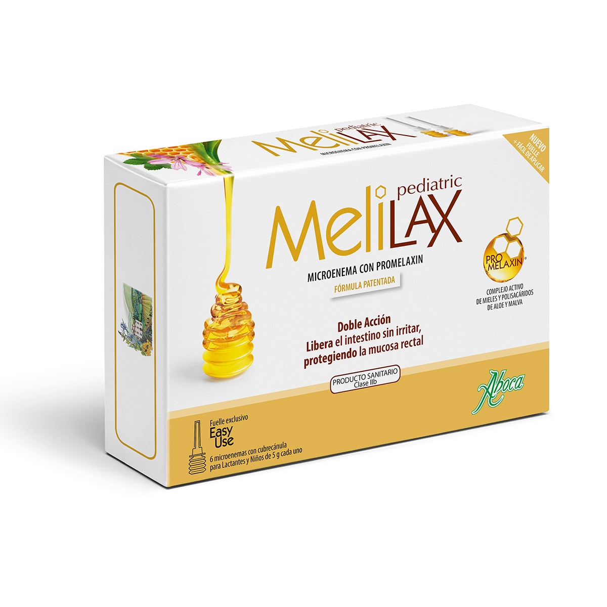 Aboca Melilax pediatric microenemas 5gr 6uds
